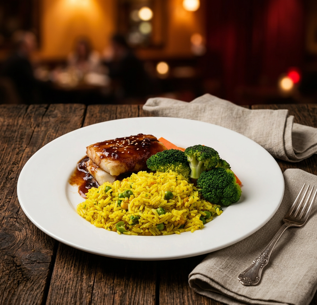 Teriyaki Fish — Fish kosher ready meal