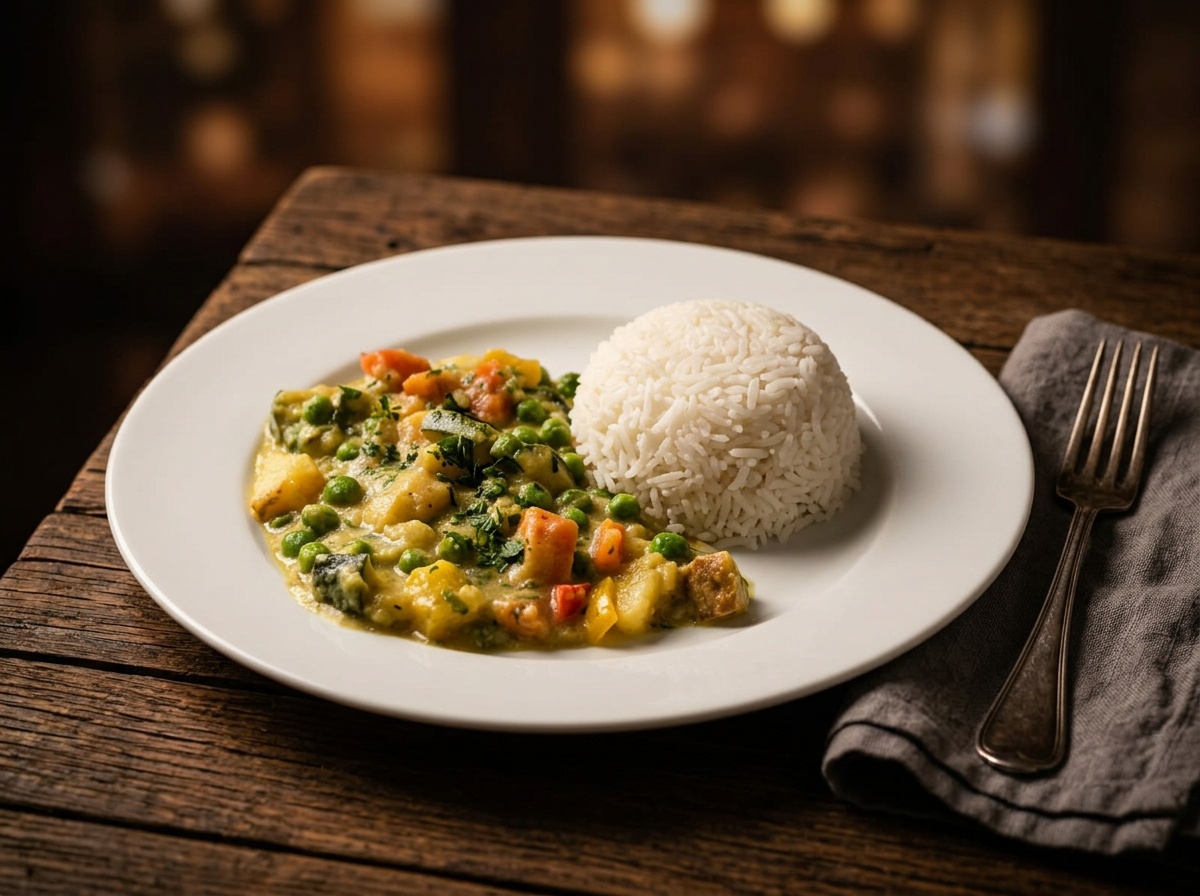Vegetable Curry — Vegetarian kosher ready meal